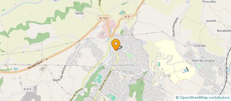 localisation de l'entreprise EJB MOTOCULTURE à BIAS