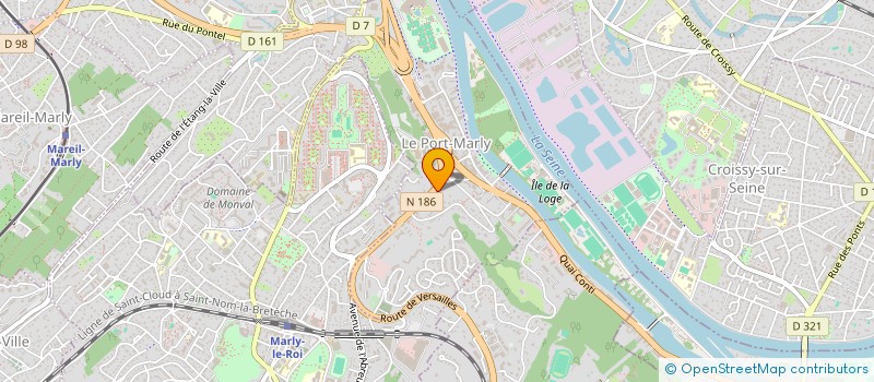 localisation de l'entreprise EJBD AQUITAINE  LE PORT-MARLY