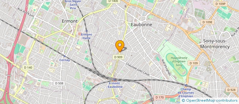 localisation de l'entreprise EJC à EAUBONNE