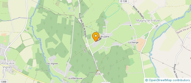 localisation de l'entreprise EJC  MEZIDON VALLEE D'AUGE