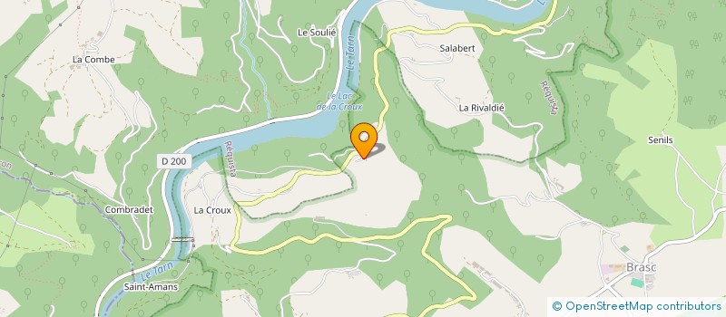 localisation de l'entreprise EJC SOLUTIONS  LA BASTIDE SOLAGES