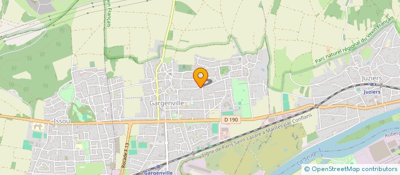 localisation de l'entreprise EJCA INVEST  GARGENVILLE