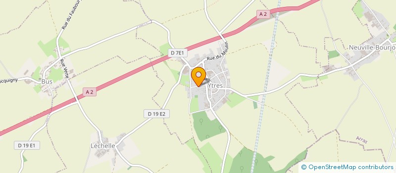 localisation de l'entreprise EJCP IMMO  YTRES