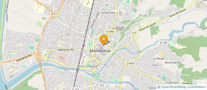 localisation de l'entreprise EJE & CO  MONTELIMAR