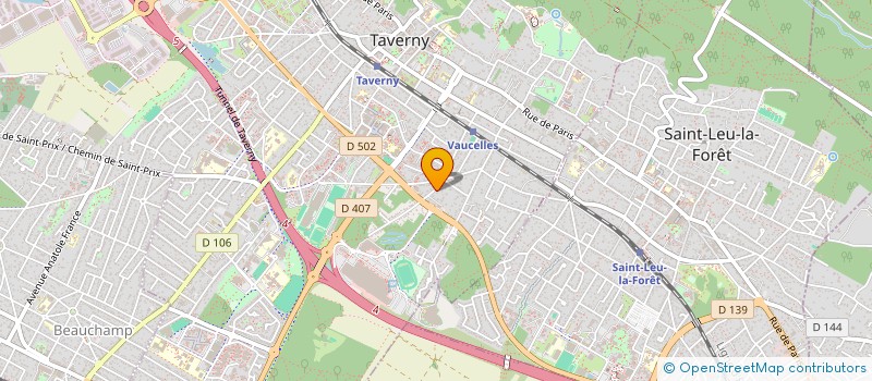 localisation de l'entreprise EJE IMMOBILIERE  TAVERNY