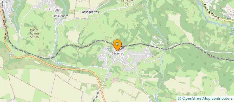 localisation de l'entreprise EJEL  SALLES-LA-SOURCE