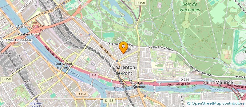 localisation de l'entreprise EJI PARTICIPATIONS  CHARENTON-LE-PONT