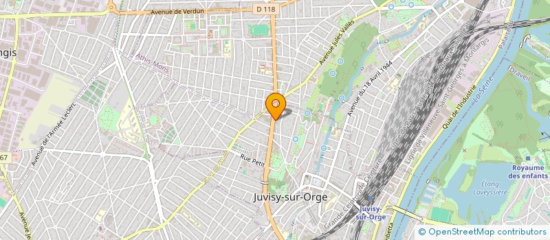localisation de l'entreprise EJJ CONSULT à JUVISY-SUR-ORGE