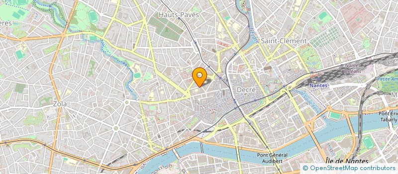 localisation de l'entreprise EJK à NANTES