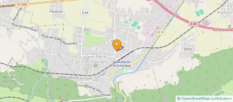 localisation de l'entreprise EJL  SAINT-PIERRE-EN-FAUCIGNY