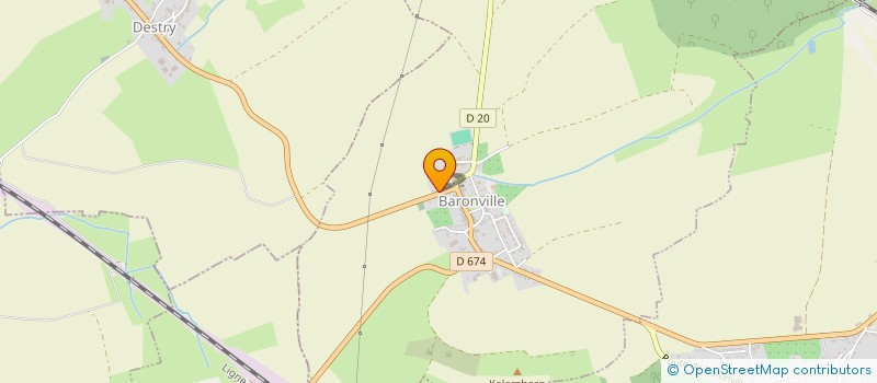 localisation de l'entreprise EJL EVENEMENTS  DESTRY