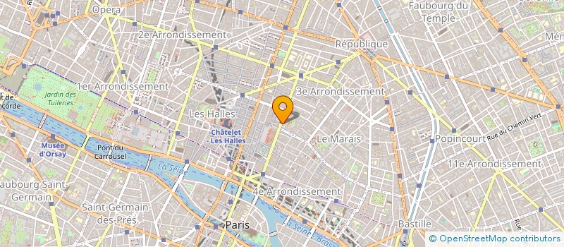 localisation de l'entreprise EJL INVEST  PARIS