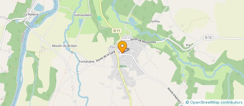 localisation de l'entreprise EJLN à PERSAC