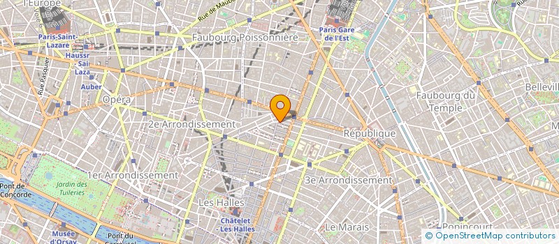 localisation de l'entreprise EJM  PARIS