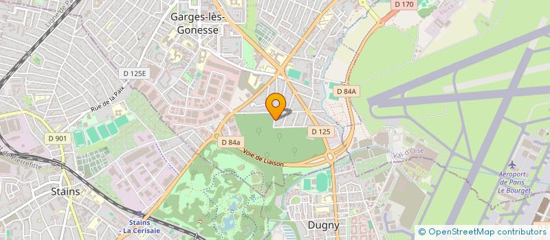 localisation de l'entreprise EJM 75 à GARGES-LES-GONESSE