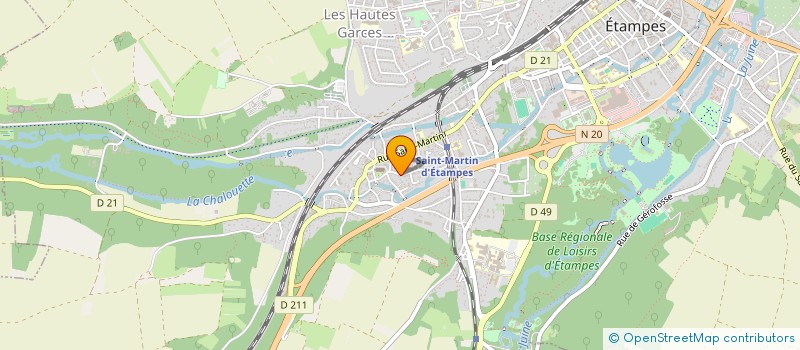 localisation de l'entreprise EJM à MONTFERMEIL