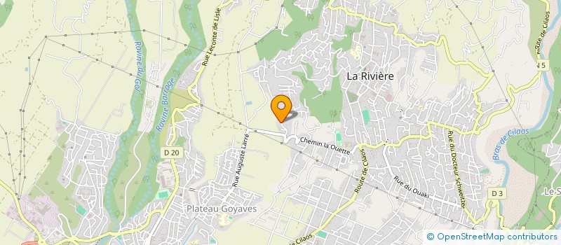 localisation de l'entreprise EJM CONSTRUCTION  SAINT-LOUIS