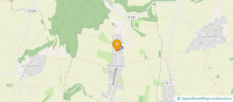 localisation de l'entreprise EJM DEVELOPPEMENT  DOMELIERS