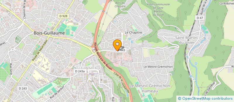 localisation de l'entreprise EJM INVEST  BIHOREL