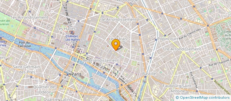 localisation de l'entreprise EJM ROUGEMONT  PARIS