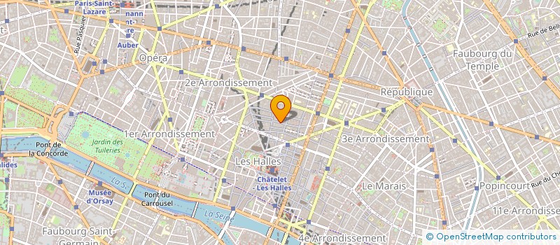 localisation de l'entreprise EJMS à PARIS