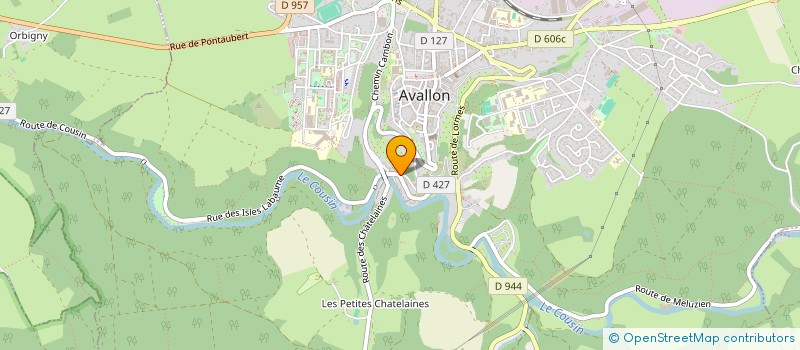 localisation de l'entreprise EJO CONSULTING  VEZELAY