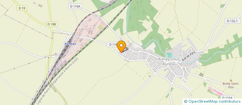 localisation de l'entreprise EJO ENFANCE ET AVENIR à AUNAY-SOUS-AUNEAU
