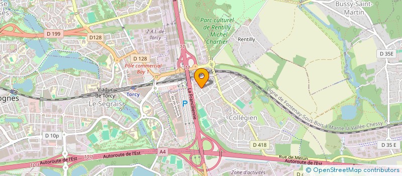 localisation de l'entreprise EJOLI  COLLEGIEN