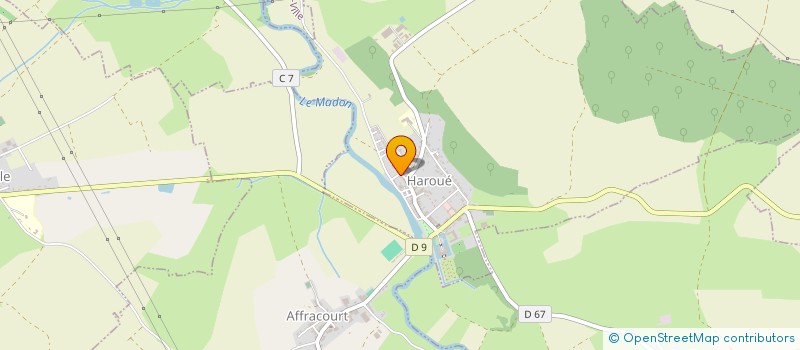 localisation de l'entreprise EJP INVEST  HAROUE