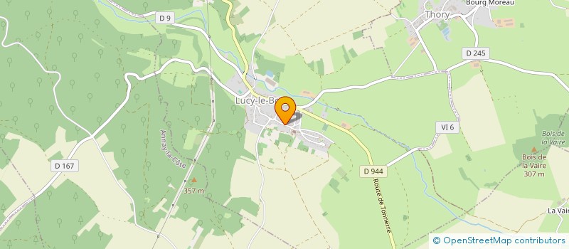 localisation de l'entreprise EJP89  LUCY-LE-BOIS