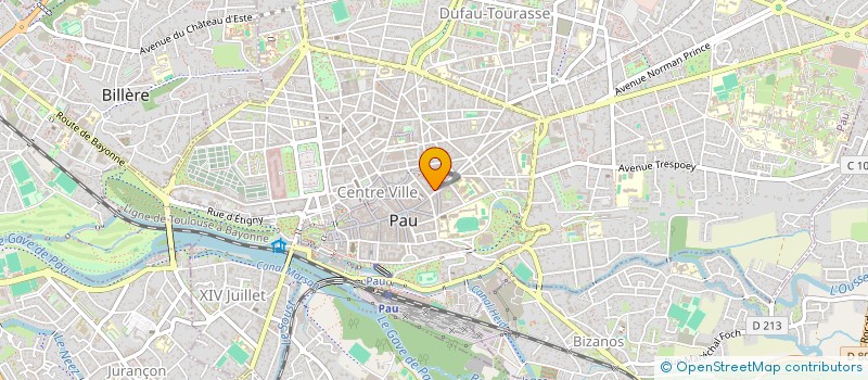 localisation de l'entreprise EJPC à PAU