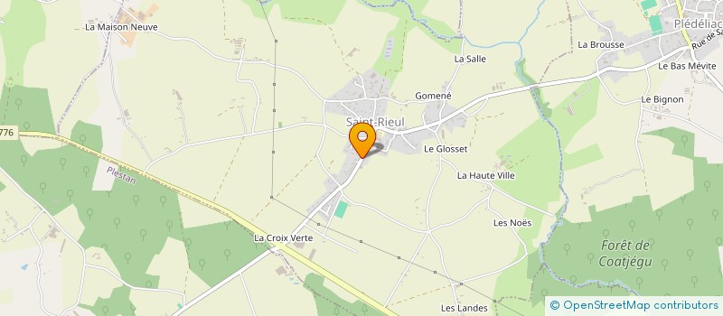 localisation de l'entreprise EJPC  SAINT-RIEUL