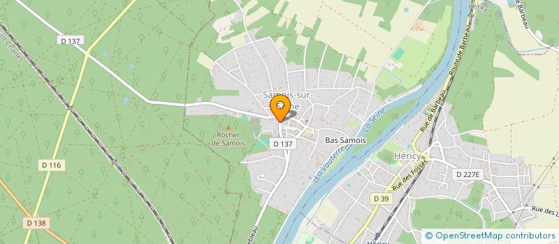 localisation de l'entreprise EJR EDITIONS  SAMOIS-SUR-SEINE