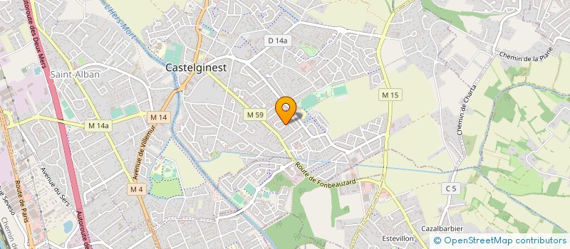 localisation de l'entreprise EJR INVESTISSEMENTS  TOULOUSE