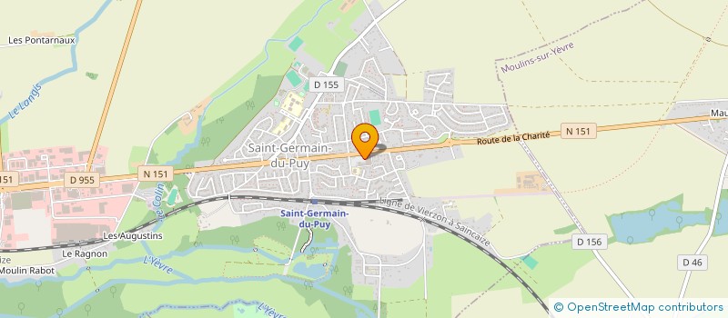 localisation de l'entreprise EJS DISTRIBUTION à SAINT-GERMAIN-DU-PUY