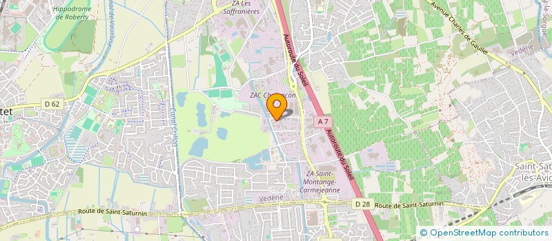 localisation de l'entreprise EK 84  VEDENE