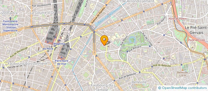 localisation de l'entreprise EK BAT  PARIS