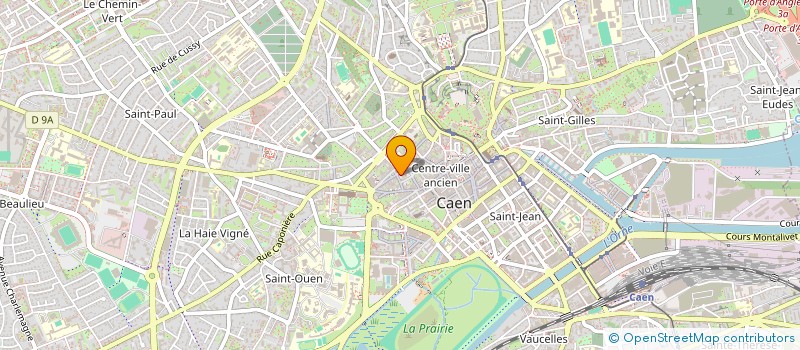 localisation de l'entreprise EK CAEN à CAEN