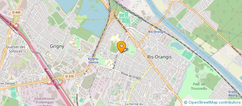 localisation de l'entreprise EK CORDONNERIE à FONTENAY SOUS BOIS