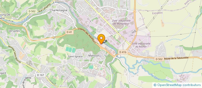 localisation de l'entreprise EK HOLDING à VIENNE