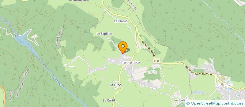 localisation de l'entreprise EK IMMO  TARENTAISE