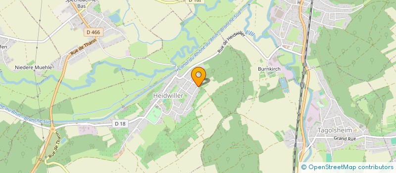 localisation de l'entreprise EK IMMO  HEIDWILLER