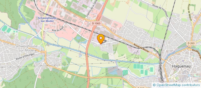 localisation de l'entreprise EK PRESTIGES  WISSEMBOURG