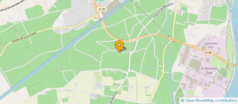 localisation de l'entreprise EK RENOV à BEAUCAIRE