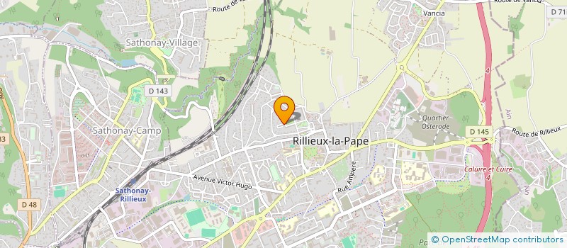 localisation de l'entreprise EK RENOVATION  RILLIEUX-LA-PAPE