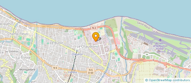 localisation de l'entreprise EK SERVICES  SAINT-DENIS