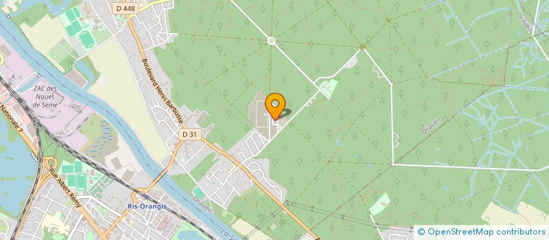 localisation de l'entreprise EK TAXI  DRAVEIL