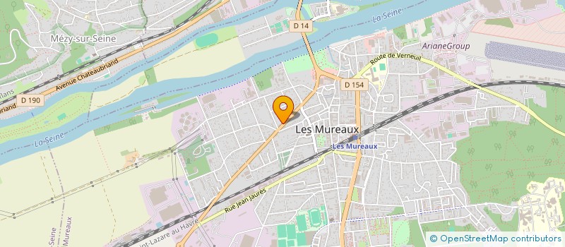localisation de l'entreprise EKA SPORT à LES MUREAUX