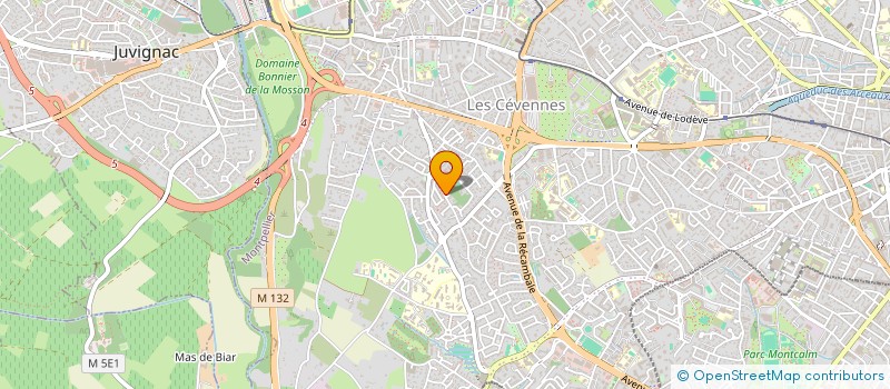 localisation de l'entreprise EKAM CONSEIL à MONTPELLIER