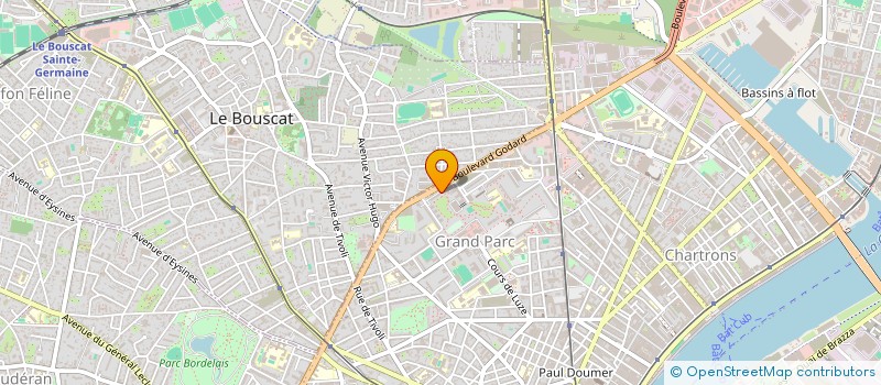 localisation de l'entreprise EKAMBI NJALLE à BORDEAUX